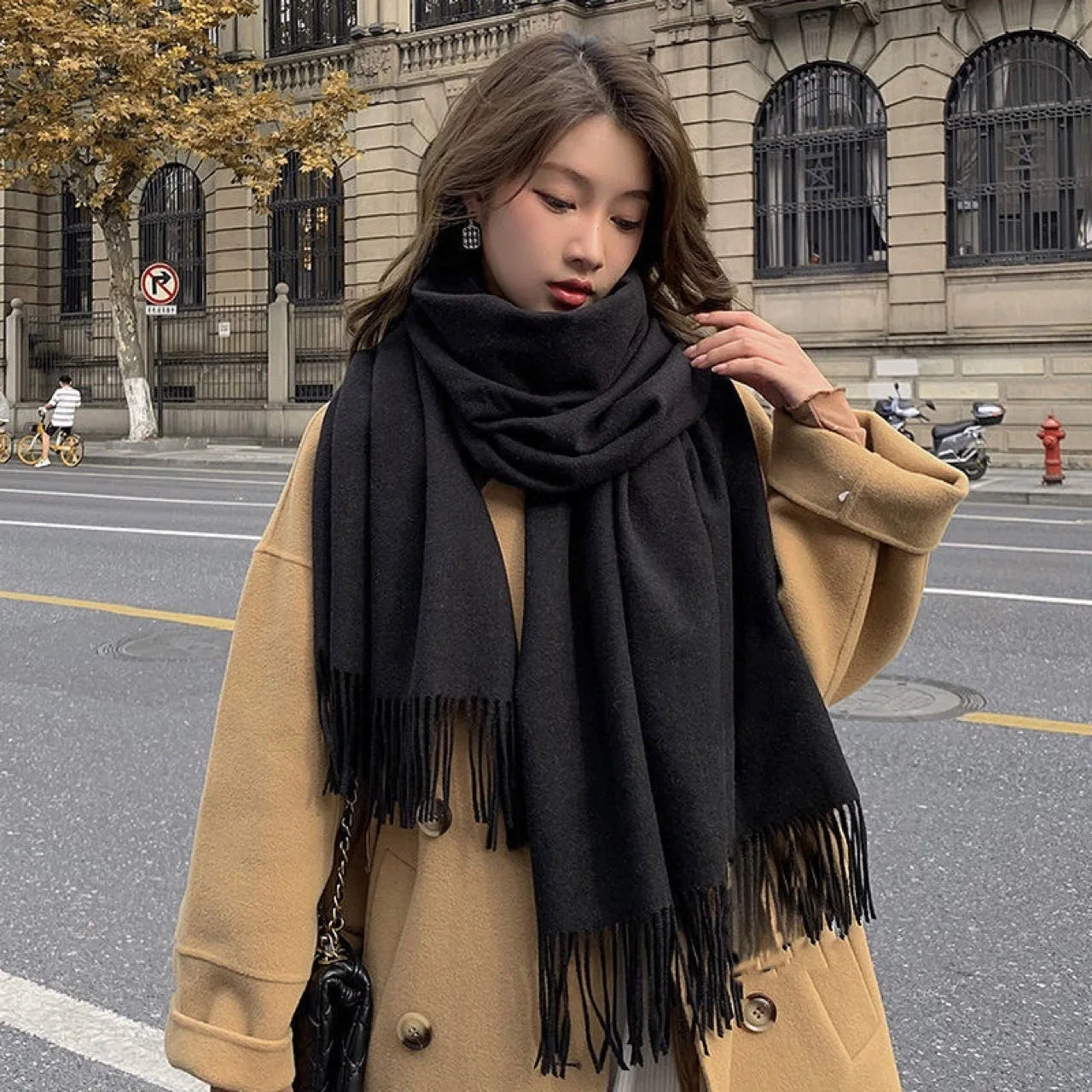 Women’s Winter Cashmere Scarf Shawl