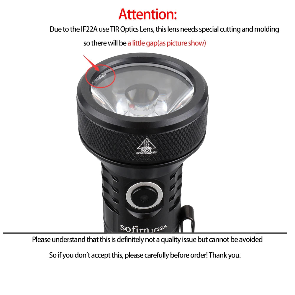 2100-Lumen Rechargeable LED Flashlight – Long Range Waterproof Tactical Light for Camping, Hiking & Emergency Use
