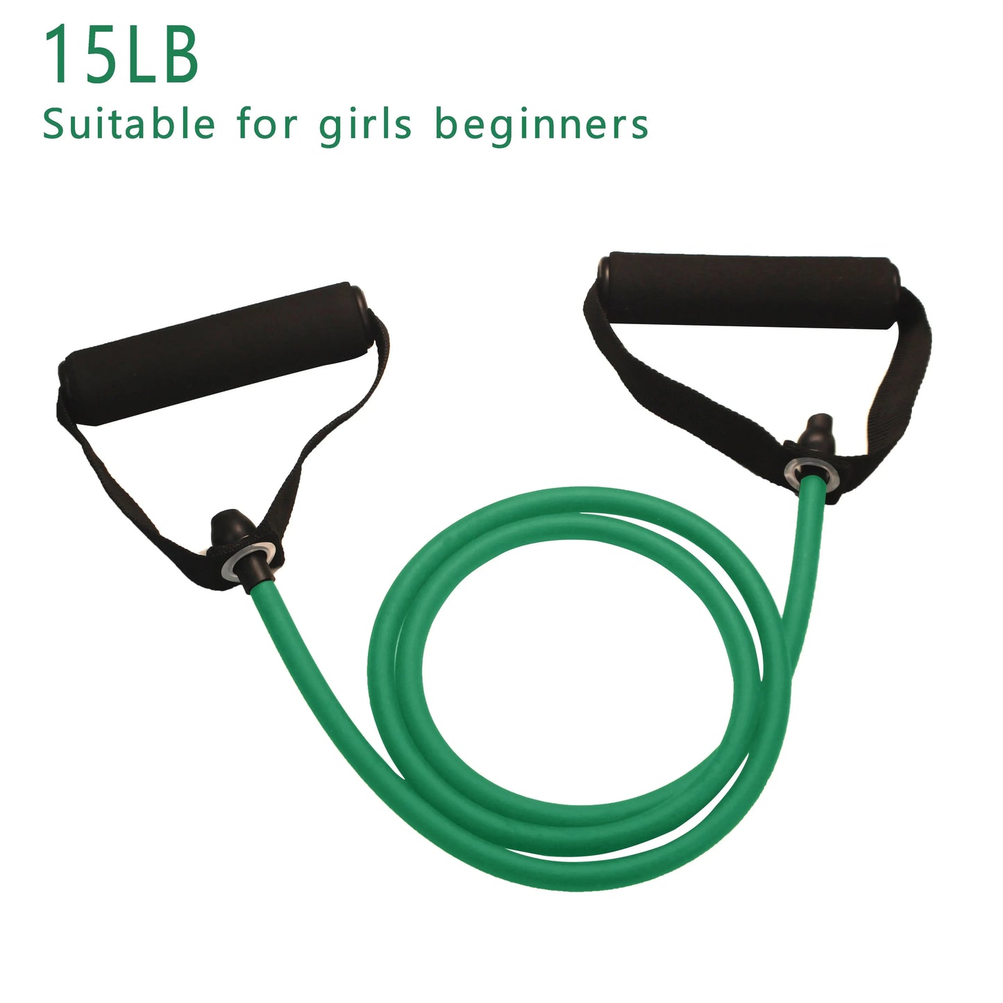 Resistance Bands Workout Set for Home Gym Strength Training and Full Body Exercise