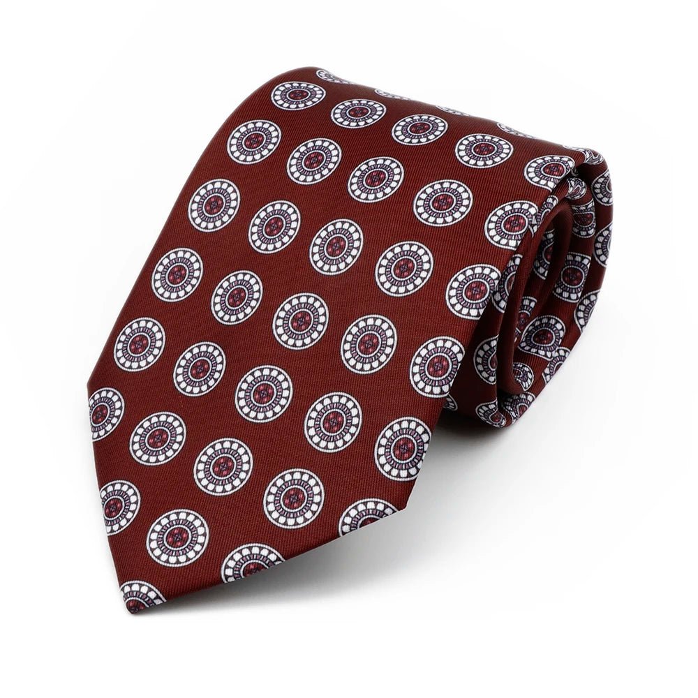 Men’s Luxury Silk Necktie .Classic Business, Wedding & Formal Dress Tie for Men