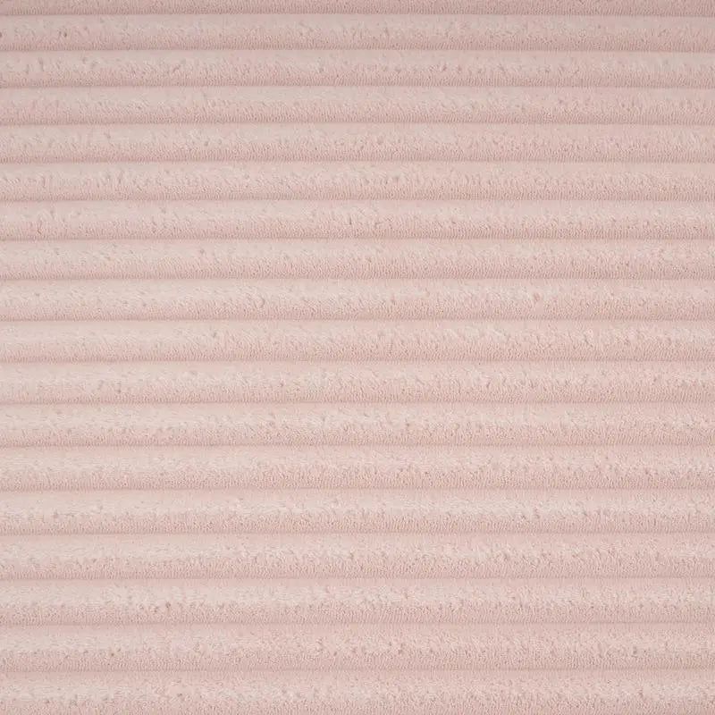 Modern Pink Chaise Lounge Sofa Bed, 51.6" Boneless Couch with 2 Supportive Pillows for Living Room