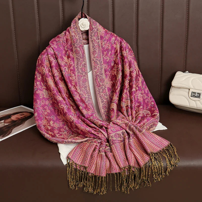 Luxury Cashmere Winter Scarf Shawl