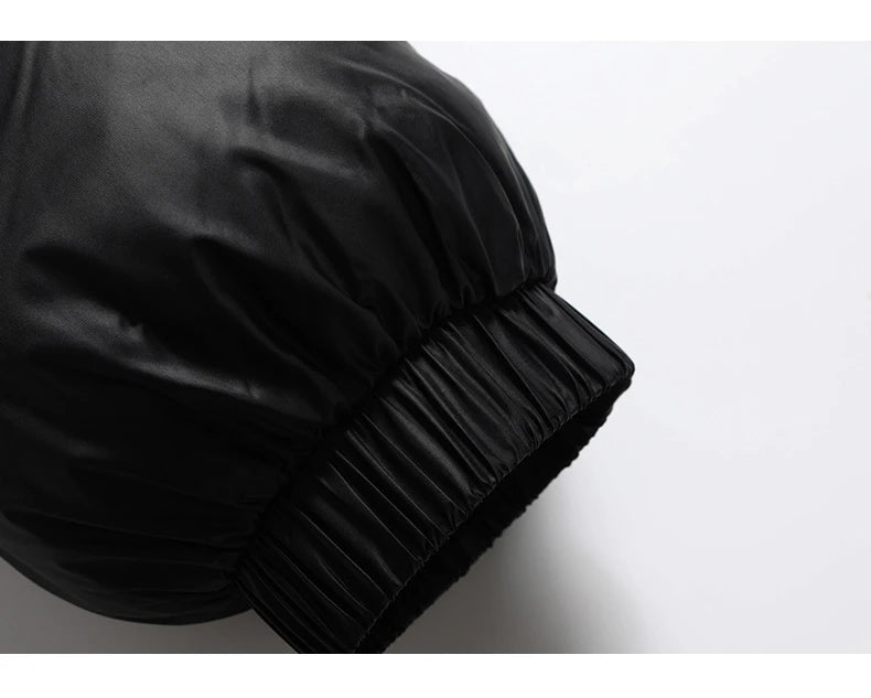 Men’s Slim Fit Winter Puffer Parka Jacket