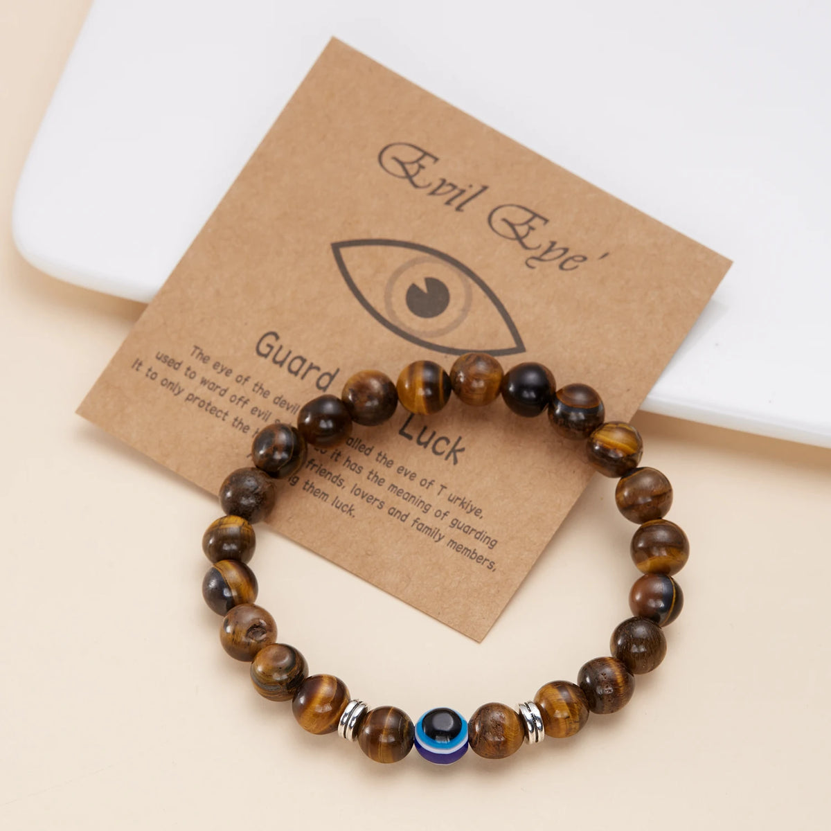 Evil Eye Beaded Bracelet  Multicolor Options