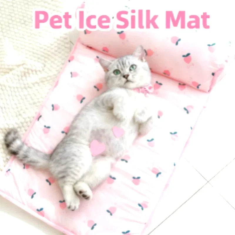 Breathable Cooling Pet Sofa Bed for Dogs & Cats | Washable Summer Cooling Mat