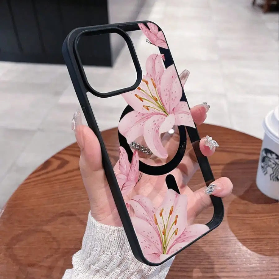Clear Bow Ribbon Phone Case. Cute Protective Design