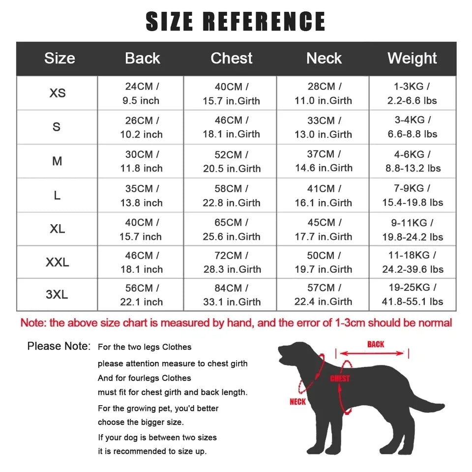 Winter Windproof Dog Jacket for French Bulldogs & Small Dogs