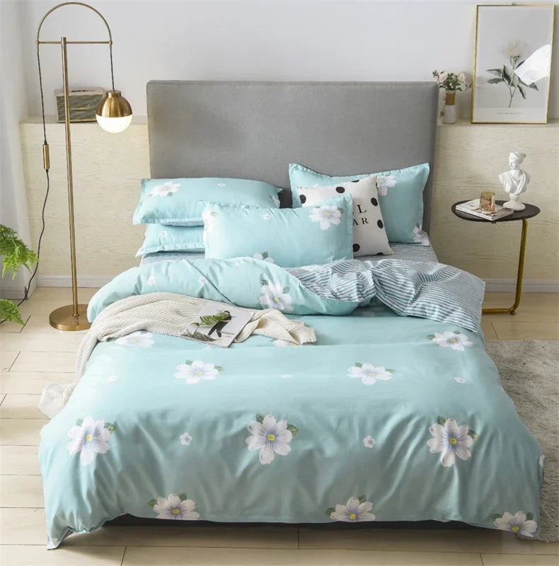 Printed Comforter & Duvet Bedding Set