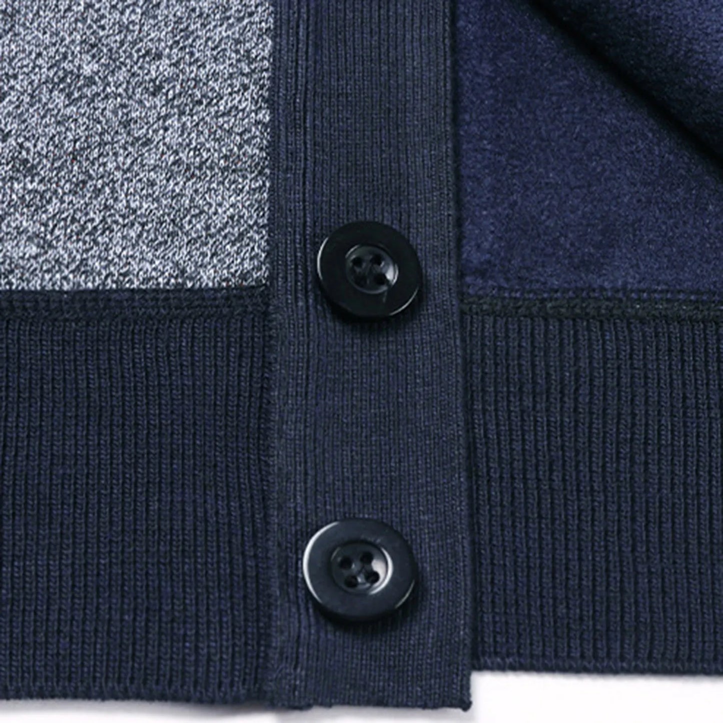 Men’s Vintage Knit Sweater Vest Warm Fleece Lined Casual Winter Outerwear