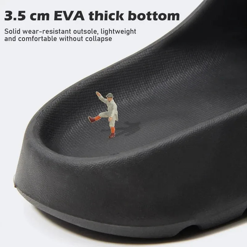 Cloud Cushion Coconut Slippers .Ultra Soft EVA Comfort Slides