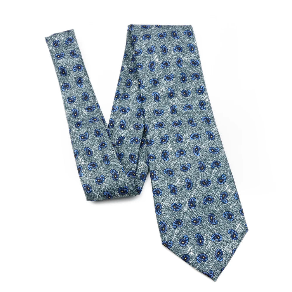 Men’s Luxury Silk Necktie .Classic Business, Wedding & Formal Dress Tie for Men