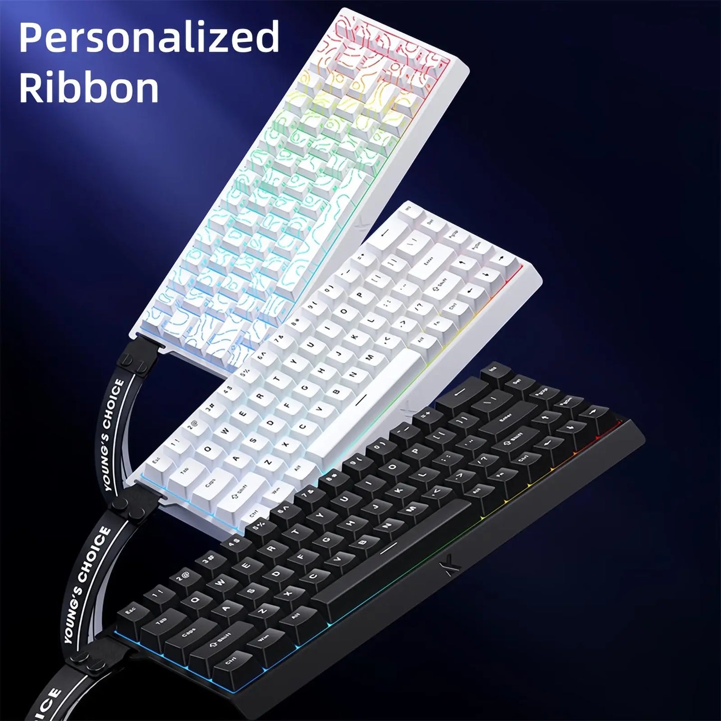 MCHOSE ACE 68 Magnetic Switch Gaming Keyboard . Hall Effect Rapid Trigger Mechanical Keyboard