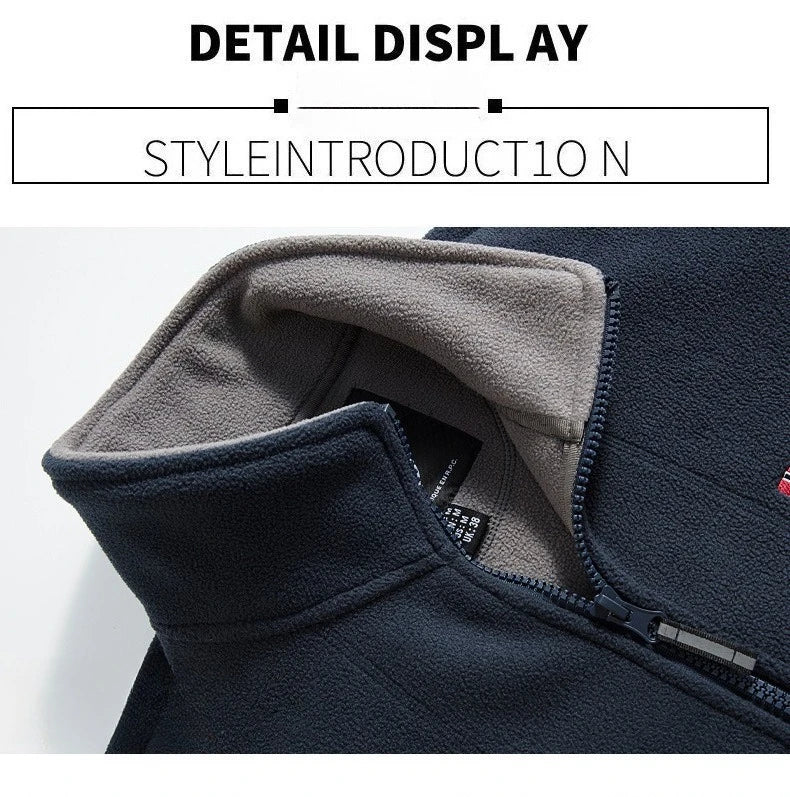 Title: Men’s Polar Fleece Outdoor Winter Jacket