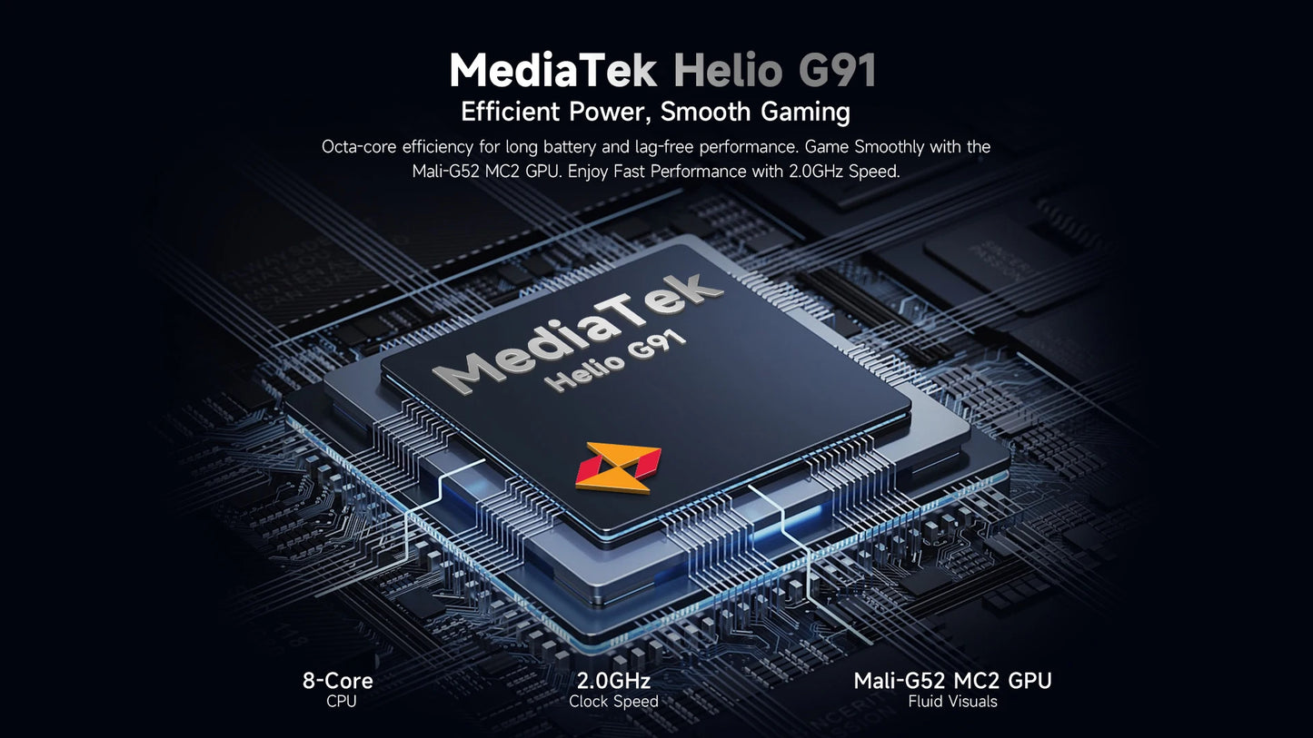 Ulefone Armor X16 Rugged Phone 10360mAh Battery Up to 12GB RAM 128GB ROM 120Hz 6.56" Night Camera NFC 4G Android 15 Smartphone