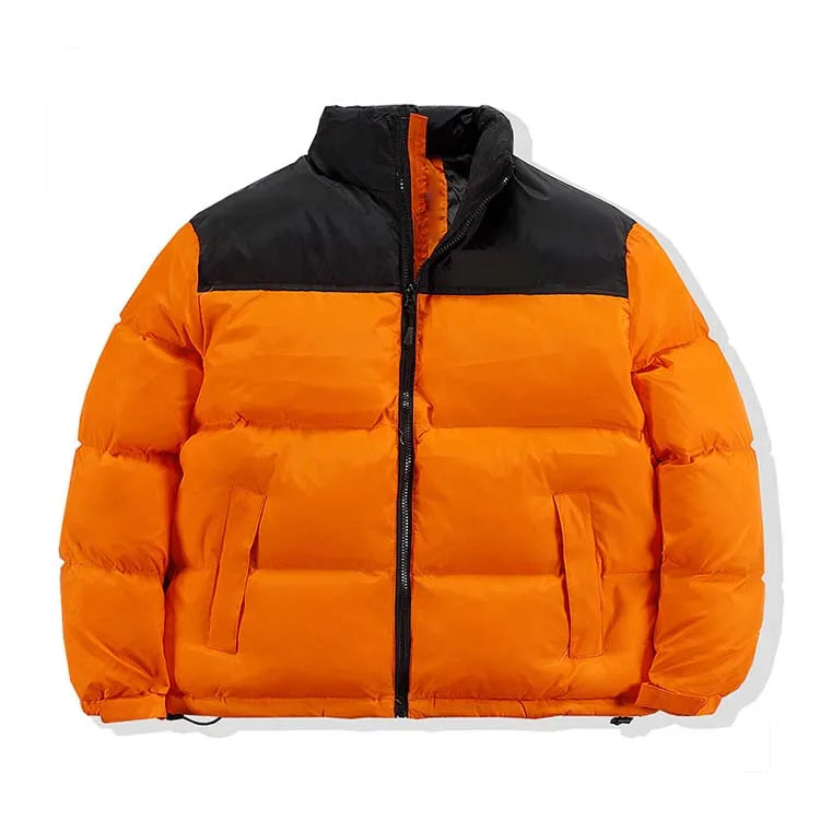 Men’s Winter Puffer Jacket. Warm Hooded Windbreaker Parka for Outdoor Cold Weather