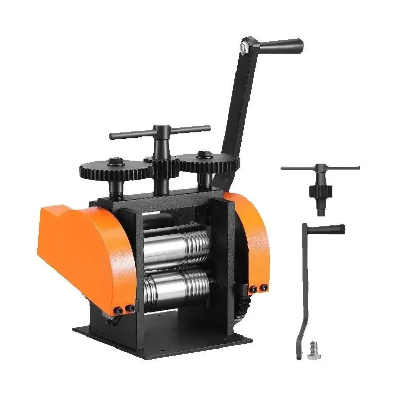 3-in-1 Jewelry Rolling Mill Machine 45/57/75/76mm for Metal Forming