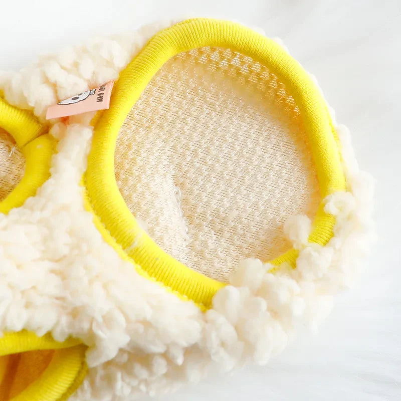 Winter Bunny Kitten Sweater Clothes Warm Velvet Small Animal Pullovers Rabbit Guinea pig Chinchillas Jacket mascotas Clothing