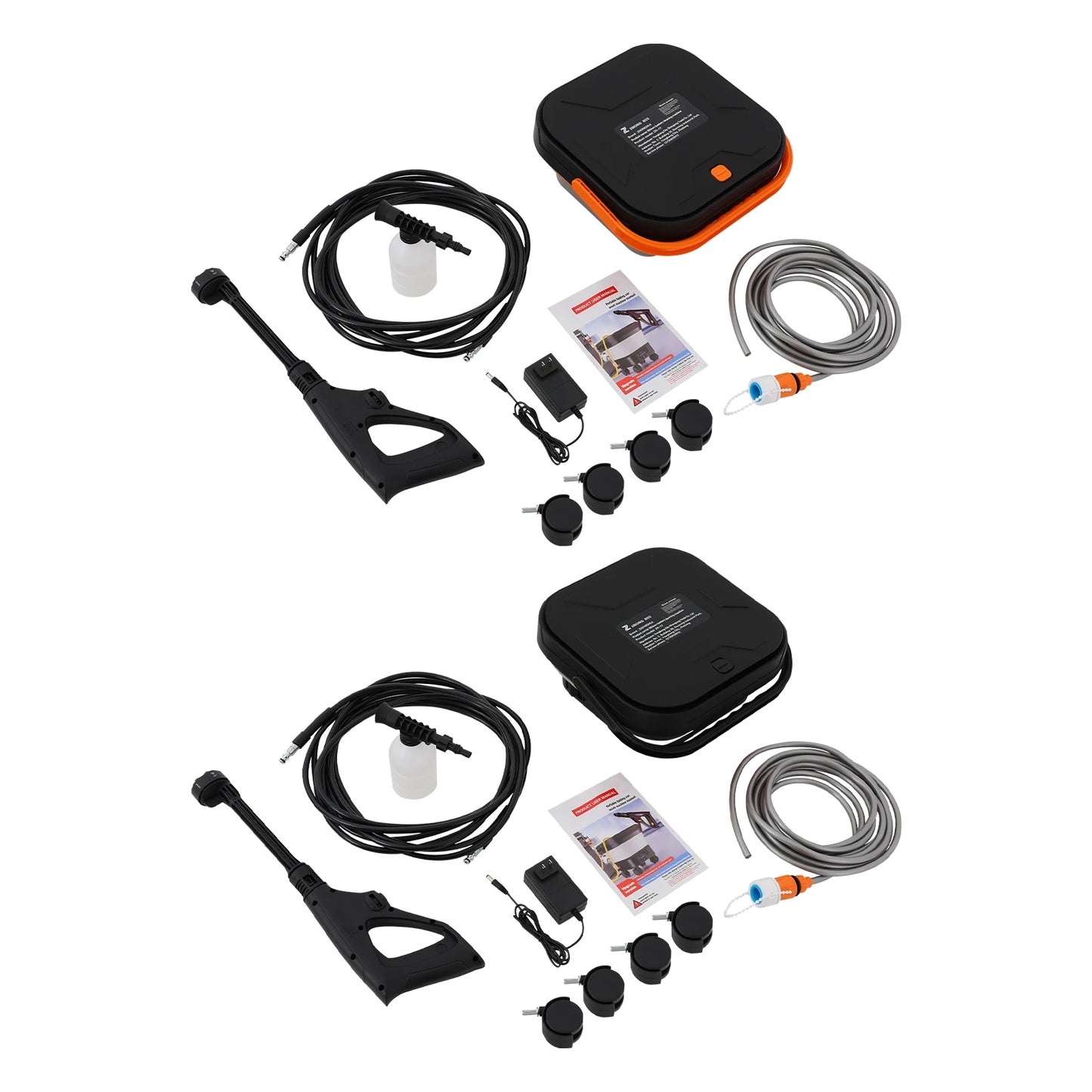 Cordless Portable Pressure Washer 23Bar Rechargeable High Pressure Cleaner for Cars, Patios & Outdoor Cleaning  Product Description