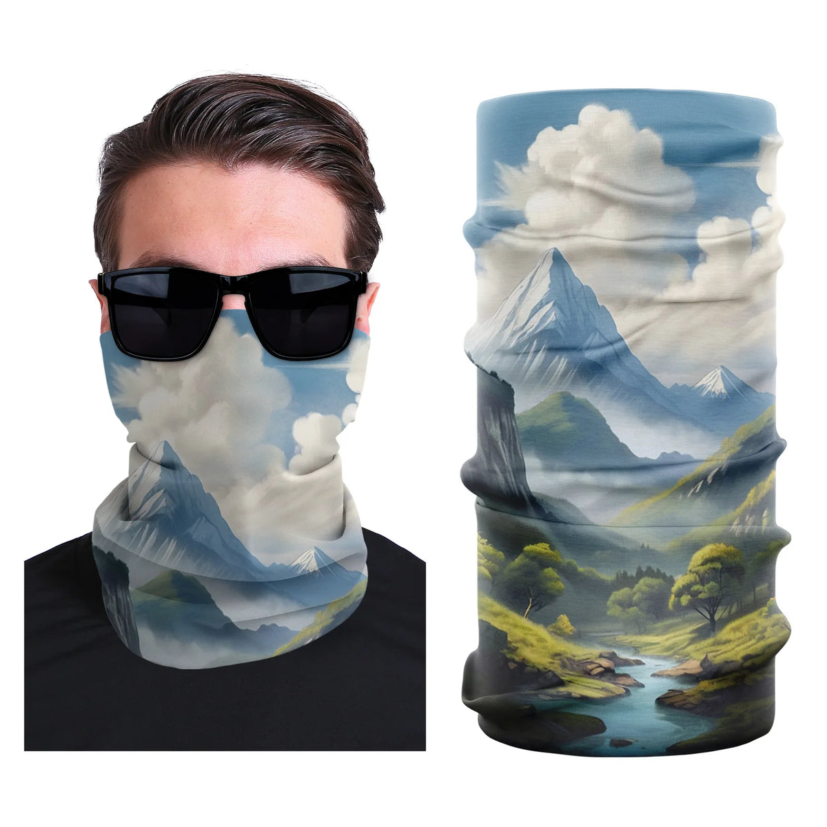 Unisex Multifunctional Neck Gaiter – Outdoor Face Cover Headscarf