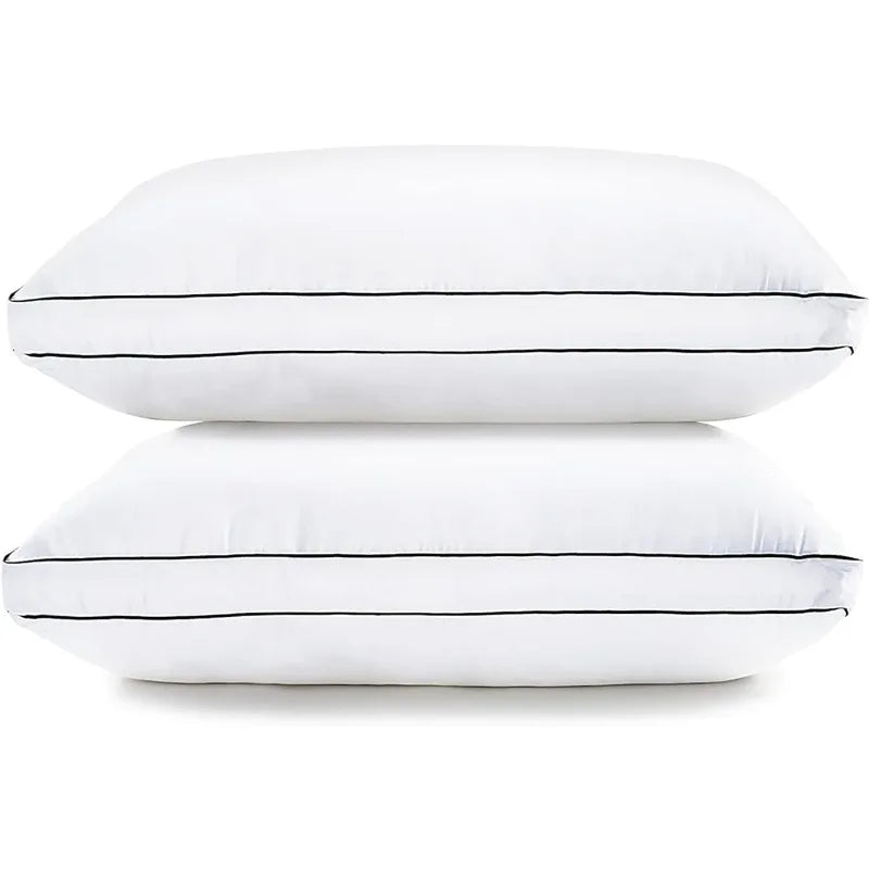2 Pack King Size Bed Pillows For Back Stomach Side Sleepers