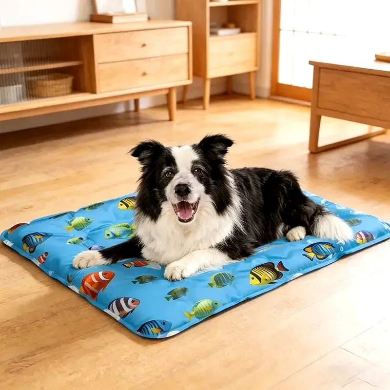 Self-Cooling Gel Pet Mat for Dogs & Cats.Washable Breathable Summer Cooling Pad