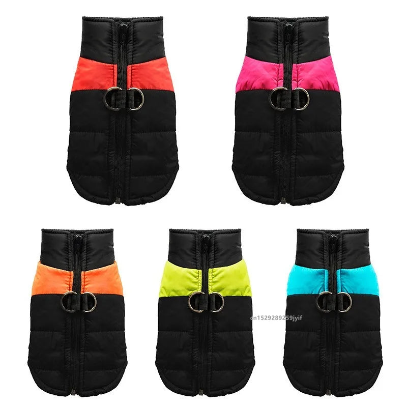 Waterproof Winter Dog Vest Jacket