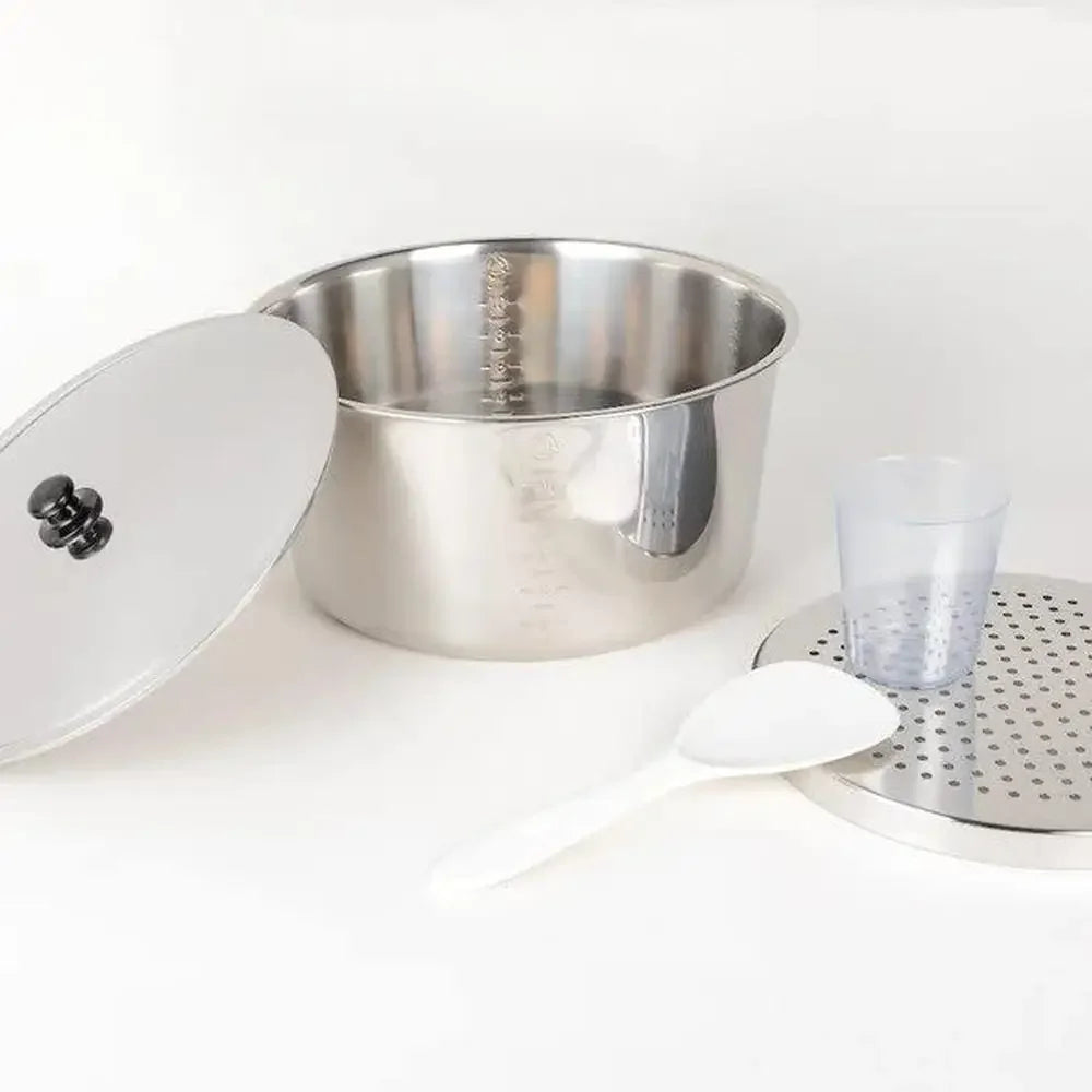 10 Cup Rice Cooker Multi-functional Electric Steamer with Warming Stainless Steel Inner Pot Double Heating Accessories Spatula