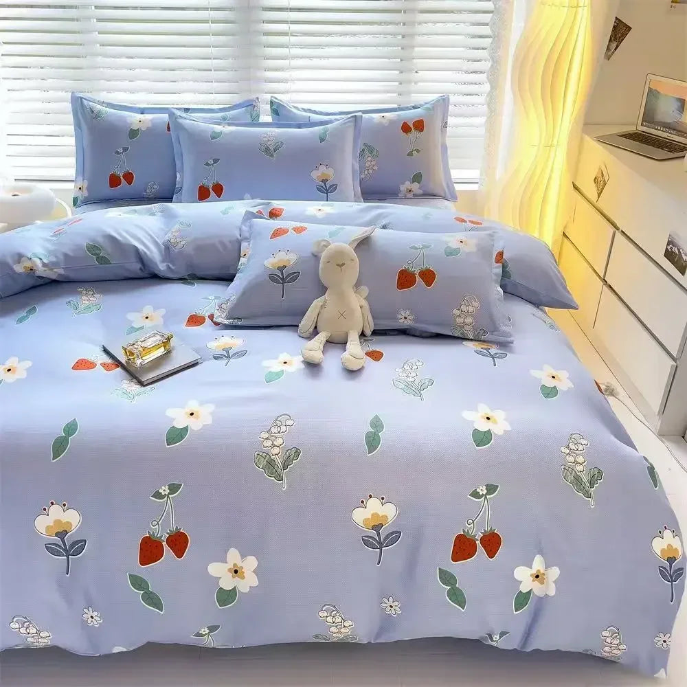Cozy Winter Warm Duvet Cover Bedding Set
