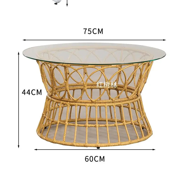 Modern Outdoor Patio Conversation Set.  Waterproof Balcony & Courtyard Lounge Furniture