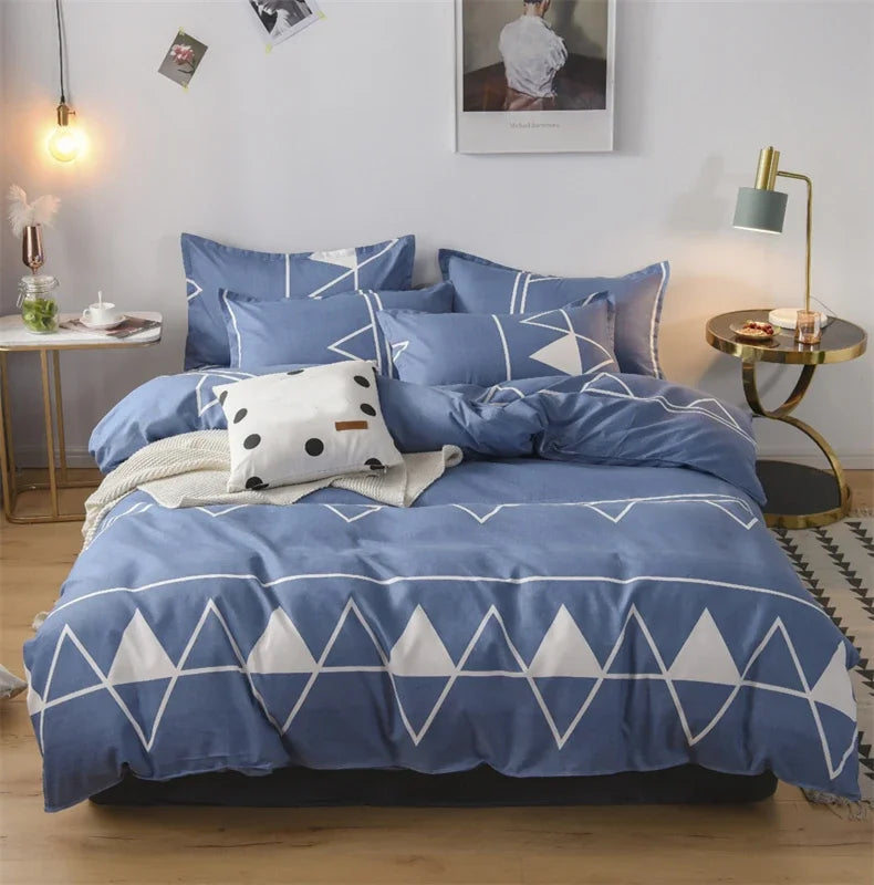 Printed Comforter & Duvet Bedding Set
