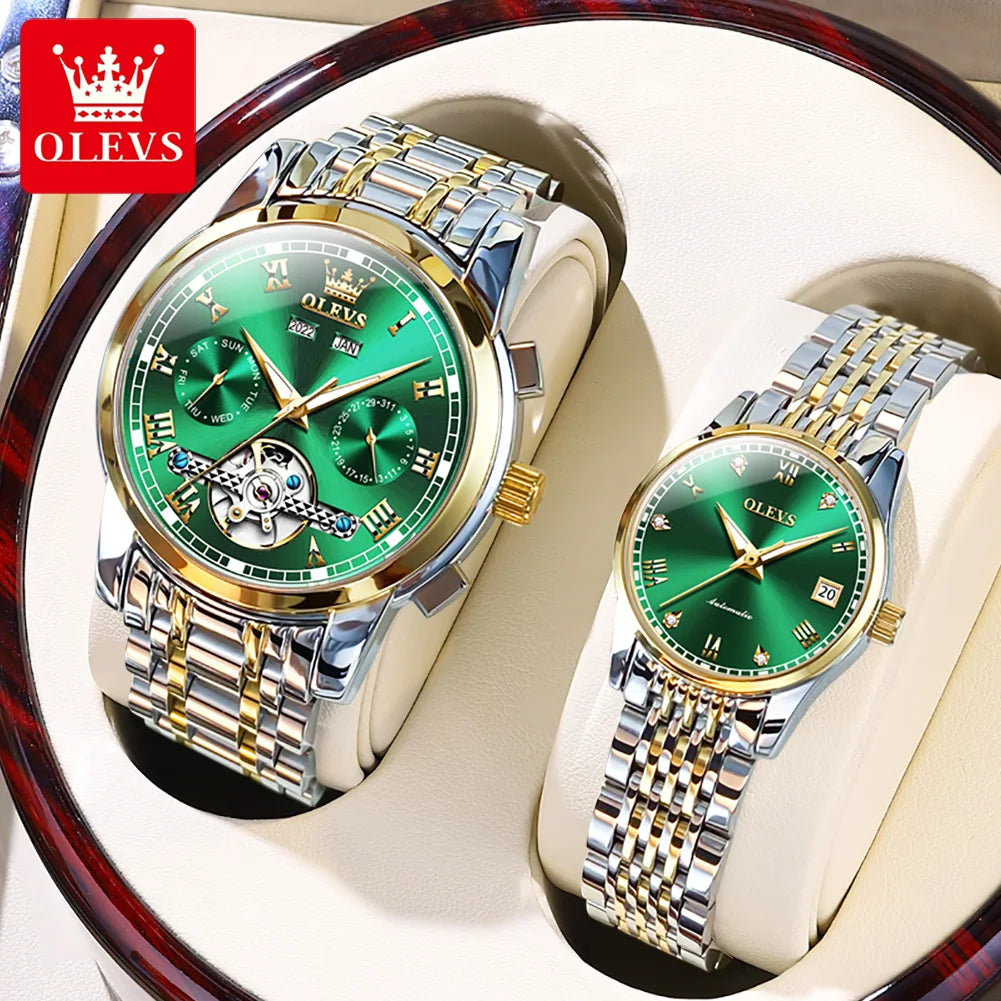 Women’s Luxury Stainless Steel Watch – Elegant Fashion Timepiece.