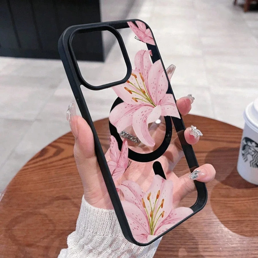 Clear Bow Ribbon Phone Case. Cute Protective Design