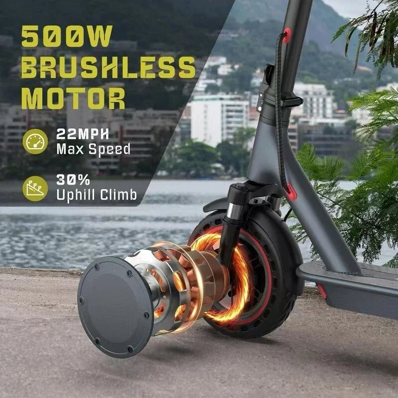 AOVOPRO TMAX 10 Inch Electric Scooter 500W 22 MPH App