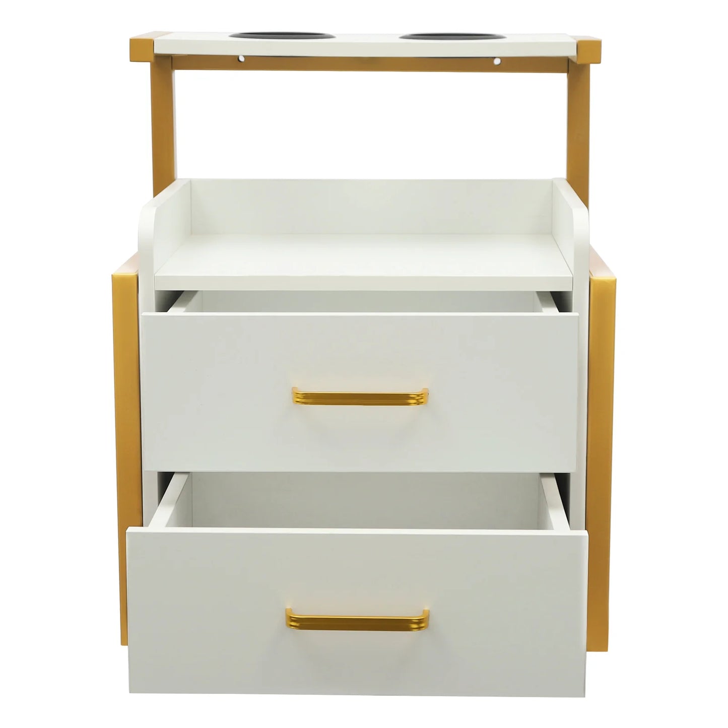 Multifunctional Salon Trolleys Wall-mounted Barber Shop Cabinet Hair Salon Special Perm Dyeing Tool Storage Rack Furniture