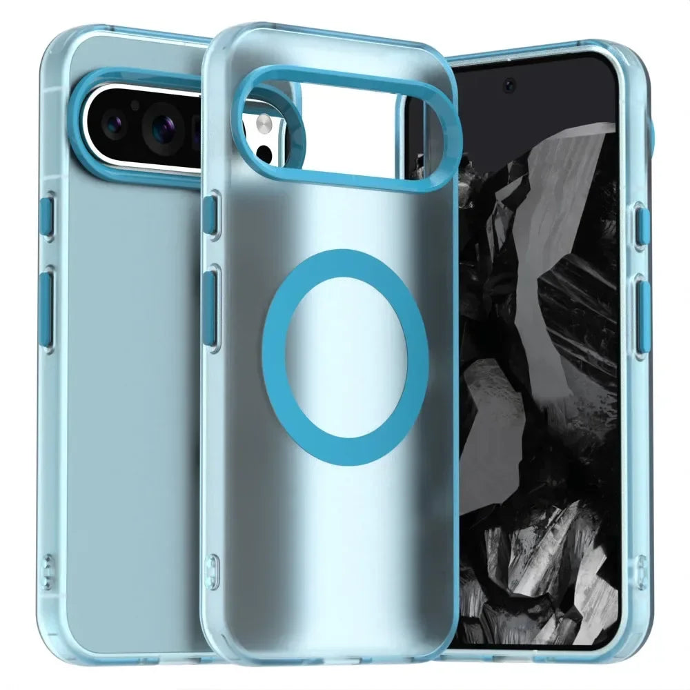 Matte Magnetic Armor Case For Google Pixel