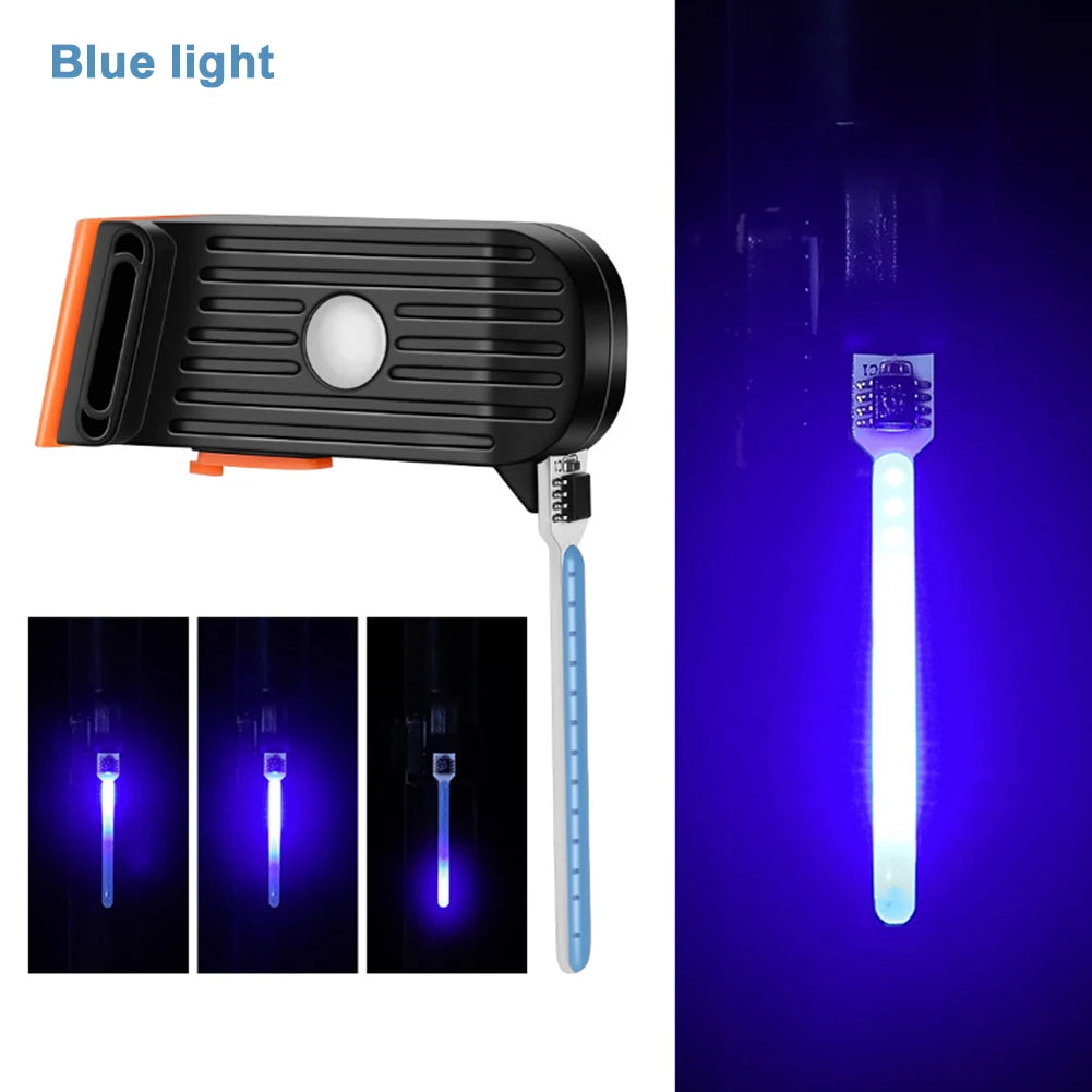Bicycle Rear Light Running Water Pilot Lights Bicycle Taillights Night Riding Lights Safety Warning Lights Bike