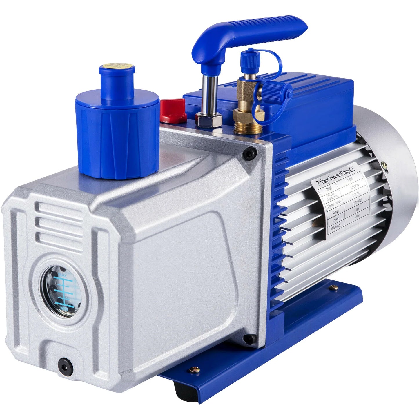 SucceBuy 2 Stage Vacuum Pump 10 CFM 1HP HVAC Rotary