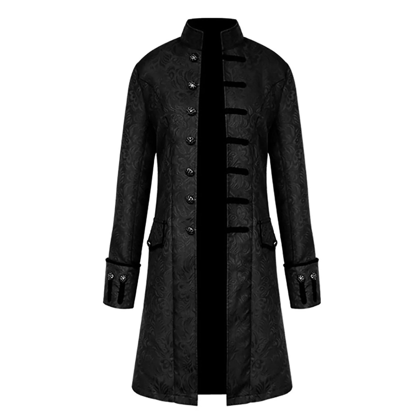 Men’s Steampunk Gothic Victorian Tailcoat Jacket