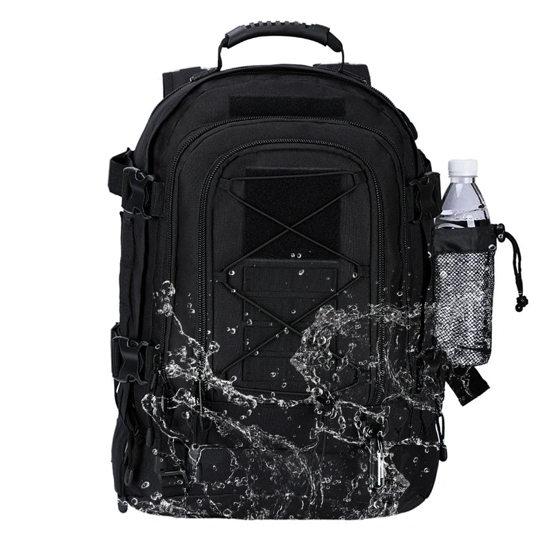 60L Tactical Hiking Backpack with MOLLE Webbing