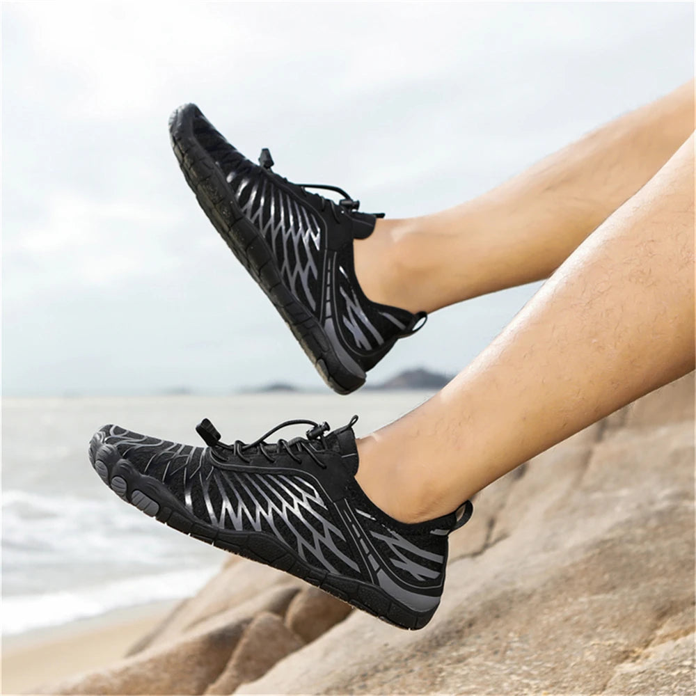 Unisex Quick-Dry Barefoot Water Shoes .Lightweight Beach, Pool & Outdoor Adventure Footwear