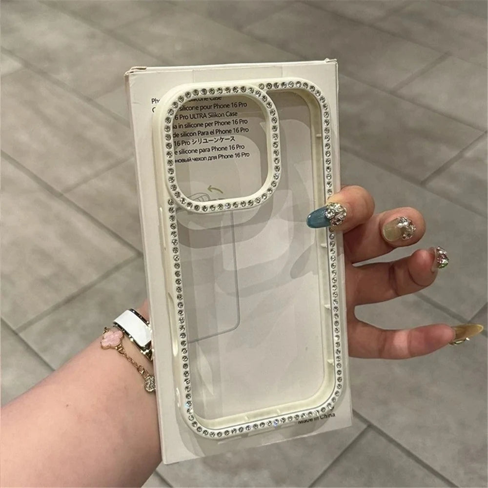 Clear Protective Phone Case with Raised Camera Guard