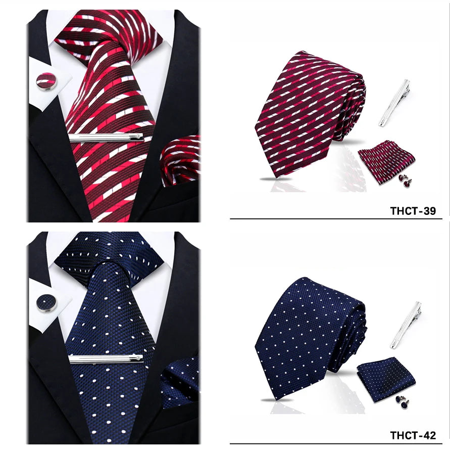 Men’s Luxury Paisley Silk Necktie.Elegant BusinessWedding & Formal Dress Tie for Men