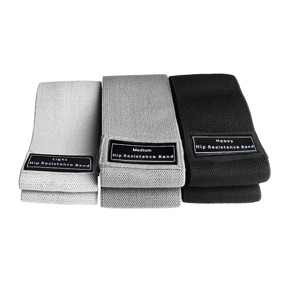 Premium Fabric Resistance Bands Set for Glute, Hip & Leg Workouts