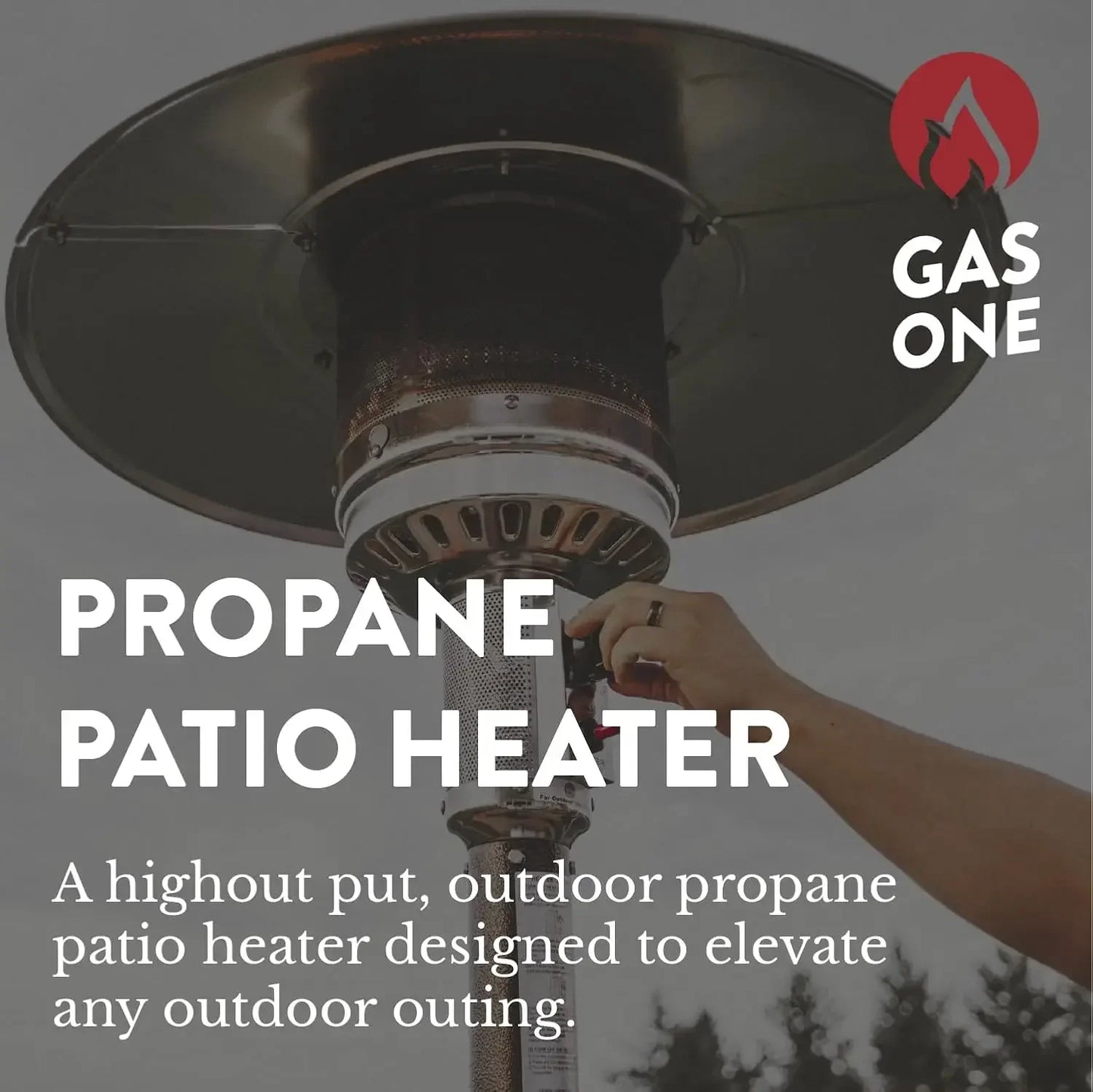 [XMSJ-Limited Stock, Buy Now!]Outdoor Heaters for Patio50,000 BTU Propane Heater Outdoor for Backyard,Outdoor Patio Heater Porta