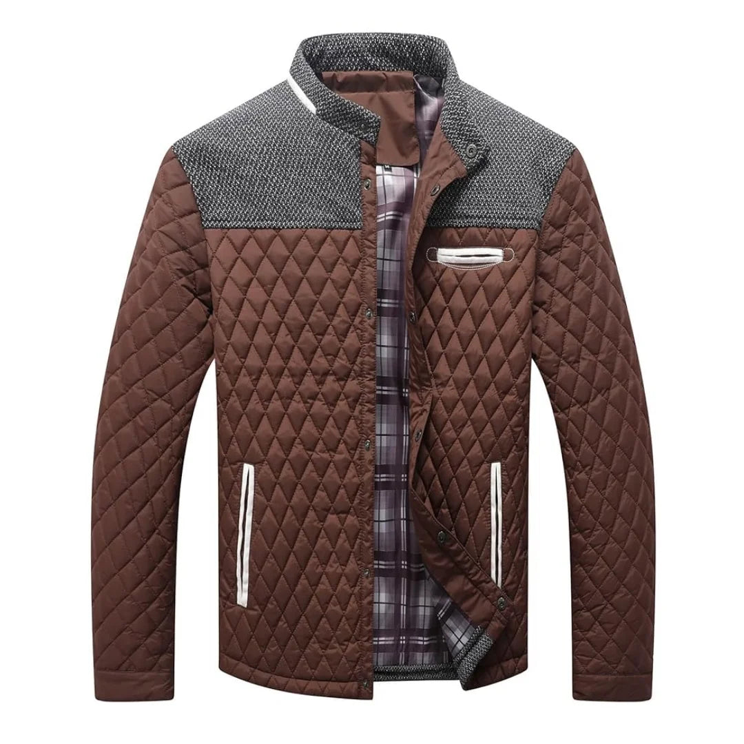 Men’s Quilted Bomber Jacket