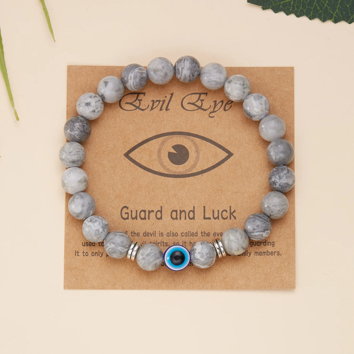 Evil Eye Beaded Bracelet  Multicolor Options