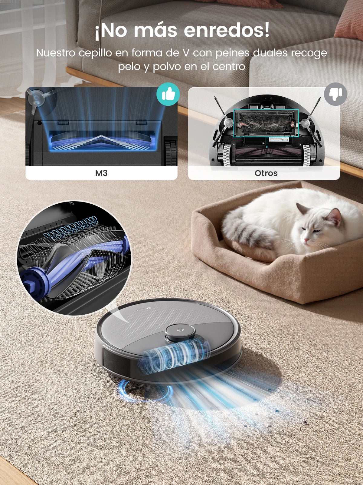 Lefant M3 Max Robot Vacuum & Mop | Smart Cleaning Station