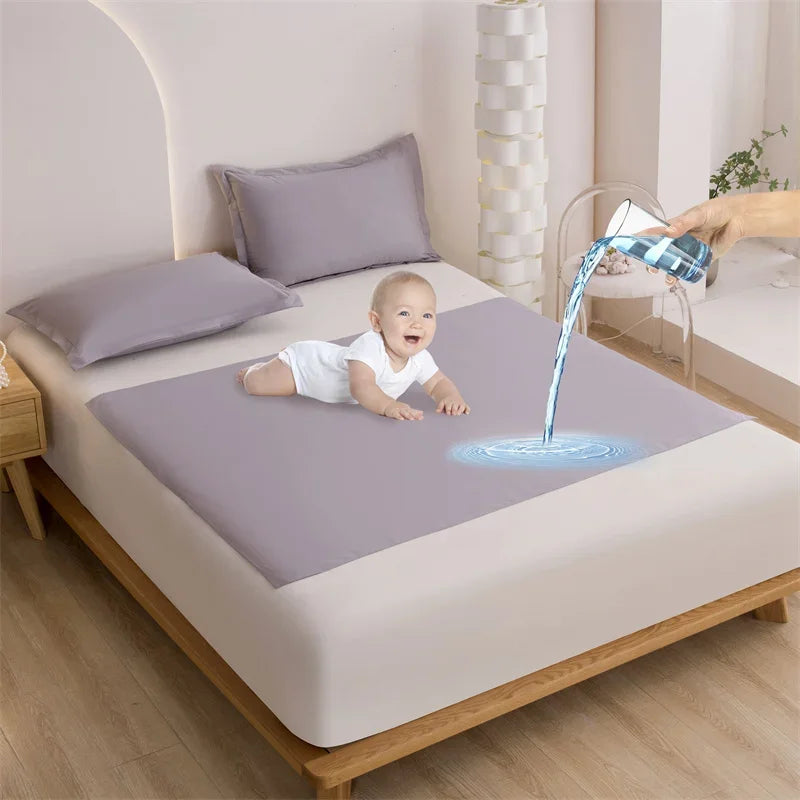 Waterproof Mattress Protector Cover. Soft Breathable TPU Bed Cover
