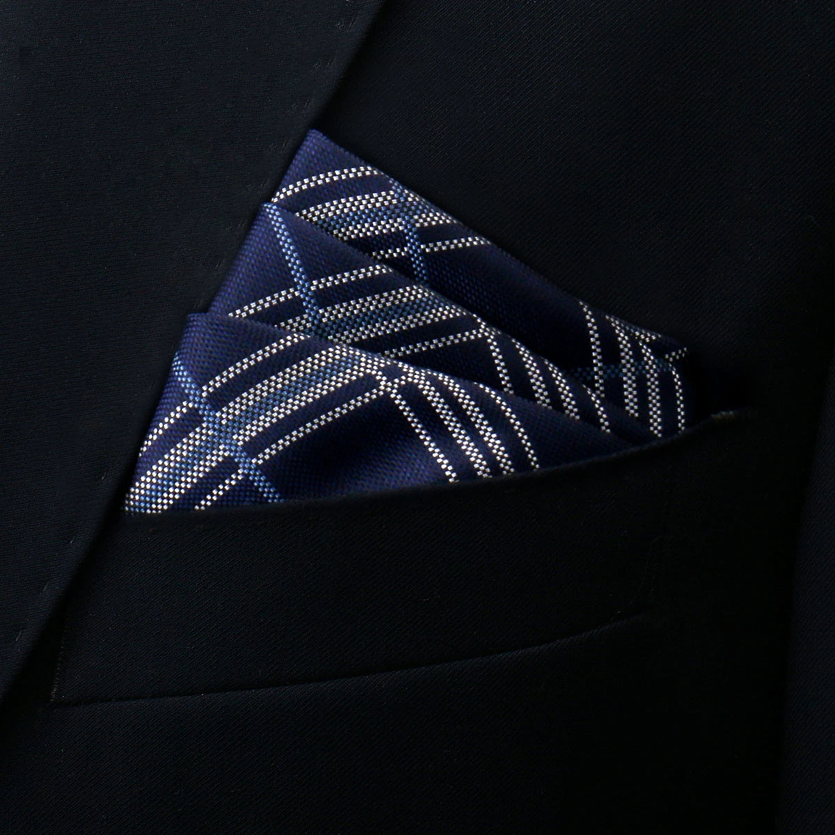 Luxury Men’s Pocket Square Handkerchief. Formal Suit Accessory