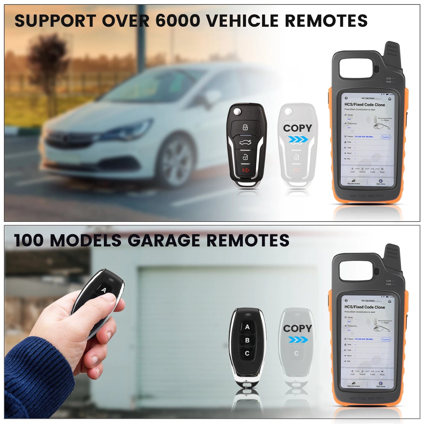 Xhorse VVDI Key Tool Max Pro With MINI OBD Tool Function Support Battery Voltage and Leakage Current